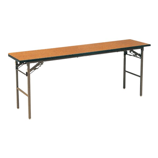 会議用テーブル（屋外用） 天板木目 W1800×D450×H700 レントオール福知山